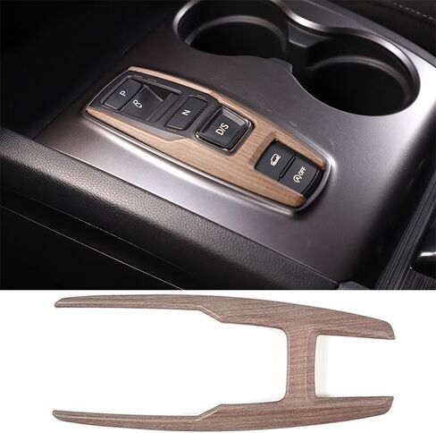 Gear Shift Button Frame Trim for Honda Pilot 2016-2022/ Ridgeline 2020-2023/ Passport 2019-2023, ABS Material Car Gear Shifter Button Panel Cover Decoration Accessories (Carbon Fiber Pattern) in Saudi Arabia