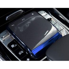 SHIFENG غطاء حماية لوحدة التحكم المركزية للسيارة من مادة TPU الناعمة لسيارة Mercedes-Benz A W177 B W247 GLB 250 X247 CLA 35 AMG GLE W167 GLS X167 2020-2022 (فضي)