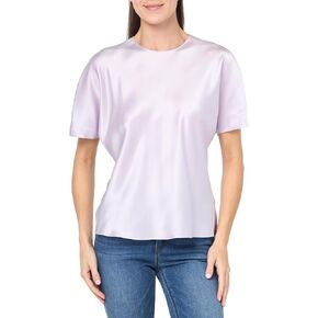 Vince Women's Bias Satin Tee in Kuwait