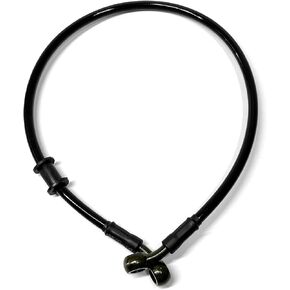Motorcycle Bike Brake Hose Braided Stainless Steel Brake Clutch Oil Hose Universal Hydraulic Brake Line Pipe Brake Cable 11 in -78 in (1, 11.8 in / 30cm)