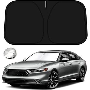 Bestview Waterproof Car Cover Compatible with Honda Accord 2001-2023 with Double Door Zipper,All Weather Dustproof, Waterproof, Sun, Rain, UV Protection, Outdoor/Indoor Full Automobiles Covers