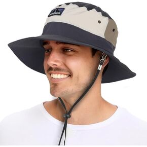 Waterproof Vented Boonie Hat - Classic Lightweight Packable Explorer Sun Hat for Men and Women