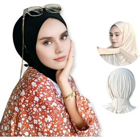 Snap Hijab-Turbans For Women-Hijab For Women|Hair Wraps-Head Wraps For Women|Hijab Undercap-Caps-Instant Hijab Parrent