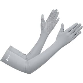 UV-Sun-Protection Gloves Women Summer-Arm-Cooling Driving-Gloves Full-Finger, Nonslip, Touchscreen for Outdoor Cycling