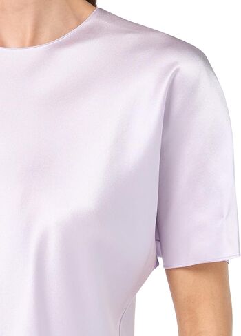 Vince Women's Bias Satin Tee in Saudi Arabia