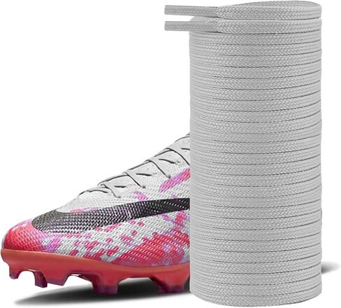 5/32''(4mm) Soccer Shoe Laces for Nike Mercurial Shoes,Thin Flat Shoelaces Replacement Strings for Football Sneakers in Saudi Arabia
