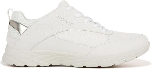 Vionic Women's Brisk Lumina Leisure Sneaker- Supportive Walking Active Sneakers That includes an Orthotic Insole and Cushioned Outsole for Arch Support, Medium and Wide Fit, Sizes 5-12 in Saudi Arabia