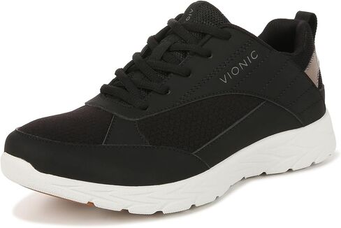 Vionic Women's Brisk Lumina Leisure Sneaker- Supportive Walking Active Sneakers That includes an Orthotic Insole and Cushioned Outsole for Arch Support, Medium and Wide Fit, Sizes 5-12 in Saudi Arabia