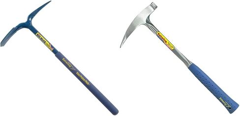 Estwing GP-100 Geologist Paleo Pick and Rock Pick - 22 oz Geological Hammer with Pointed Tip & Shock Reduction Grip - E3-22P, Blue in Saudi Arabia