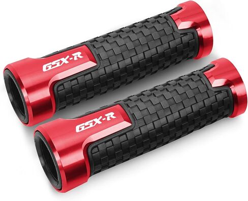 7/8 "22 مللي متر دراجة نارية المقود القبضات مع قبضة ينتهي لسوزوكي GSXR 600 7500 1000 125 250 300 GSX-R in Kuwait