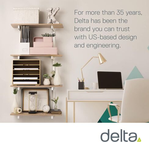 4-Tier Floating Shelves Set, Light Oak - 0.5" x 24" - Premium Wall Shelves for Bedroom, Bathroom, Office, or Kitchen - Clean, Minimalistic Design, Durable Shelf with Bracket for Easy Installation in Saudi Arabia