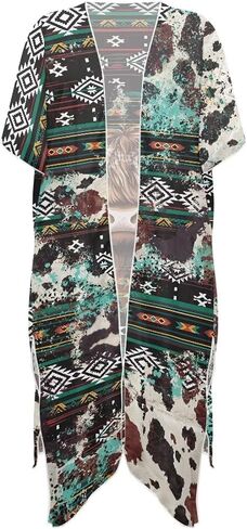 Women's Beach Cover up Swimsuit Kimono, Loose Casual Swimsuit for Bikini Resort Wear in Saudi Arabia
