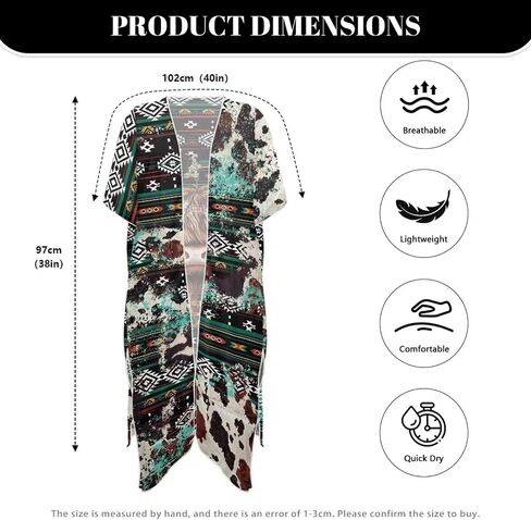 Women's Beach Cover up Swimsuit Kimono, Loose Casual Swimsuit for Bikini Resort Wear in Saudi Arabia