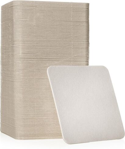 Square Plain Off White Coasters 4 Inches (50) in Saudi Arabia