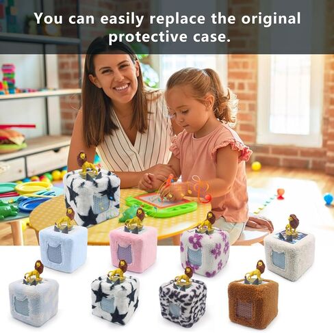 Protective Case for Toniebox Sleeve,Replaceable Plush Cover for Tonies Toniebox,Drop-Proof and Dust-Proof, Gift for Kids,Storage Bag for Toniebox Tonies Accessories(Star) in Saudi Arabia