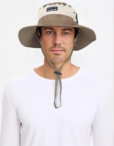Waterproof Vented Boonie Hat - Classic Lightweight Packable Explorer Sun Hat for Men and Women in Saudi Arabia