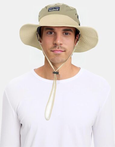 Waterproof Vented Boonie Hat - Classic Lightweight Packable Explorer Sun Hat for Men and Women in Saudi Arabia