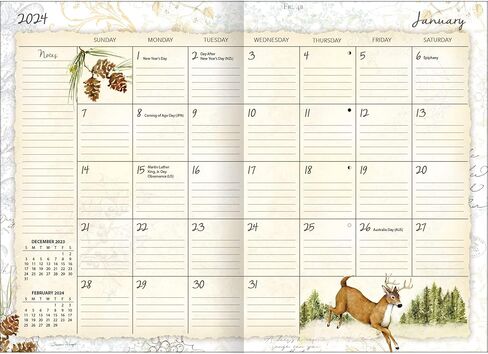 LANG Field Guide 2024 Monthly Planner (24991012118) in Saudi Arabia