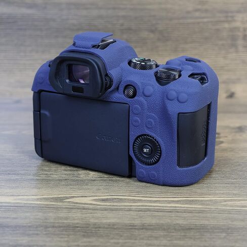 R6/R6 II Case, Fullbody Ultra-thin Lightweight Rubber Soft Silicone Housing Case Bag Cover for Canon Eos R6/R6 Mark II (Green) in Kuwait