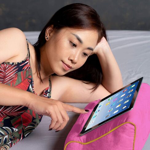 Gifts for Readers & Writers Book Couch - Portable Electronic Device Stand, Tablet Holder, Reading Pillow - Llama/Cactus in Saudi Arabia