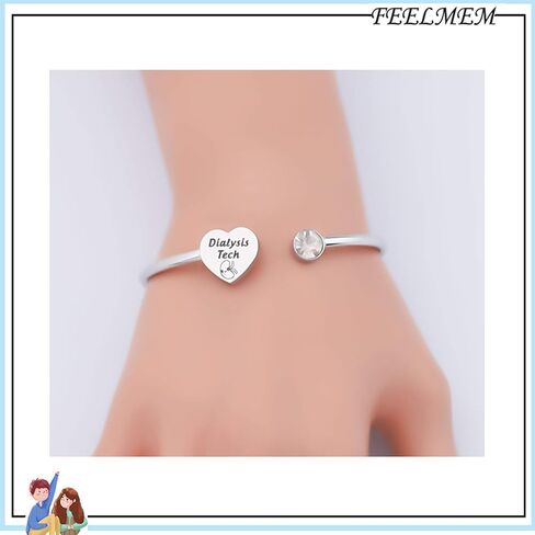 FEELMEM ممرضة الفكاهة هدية غسيل الكلى التكنولوجيا المفاتيح أمراض الكلى مجوهرات ممرضة الكلى هدية in Kuwait