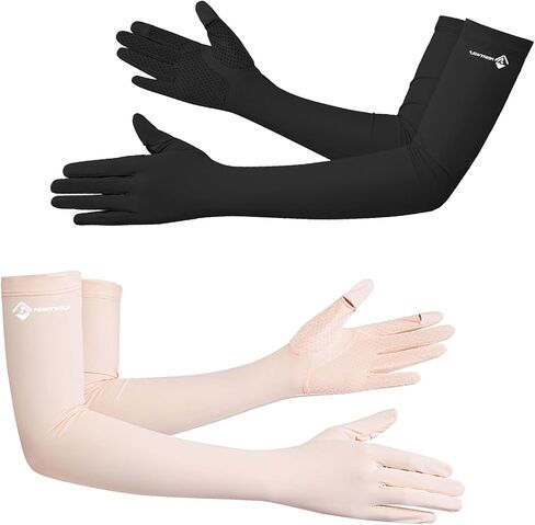 UV-Sun-Protection Gloves Women Summer-Arm-Cooling Driving-Gloves Full-Finger, Nonslip, Touchscreen for Outdoor Cycling in Saudi Arabia