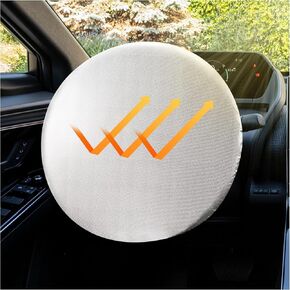 Steering Wheel Cover of Sunshade for Car,Insulation Steering Wheel Cover Women/Men for Automotive Steering Wheels Protection,Universal 15 Inch Car Wheel Cover for Most Cars SUVs Trucks