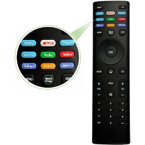 Universal Remote Control for VIZIO Smart TV Remote Replacement XRT136, XRT140, XRT260 Smartcast D-Series E-Series M-Series P/PX-Series V-Series with 10 Shortcut Buttons