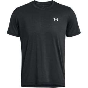 Under Armour Streaker T-Shirt Black/Reflective LG