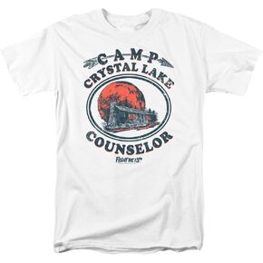 Popfunk Classic Friday The 13th Movie Camp Crystal Lake Counselor T Shirt & Stickers