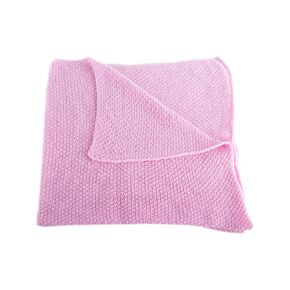 Girls Super Soft 100% Cashmere Baby Blanket - 'Baby Pink' - Hand Made in Scotland by Love Cashmere