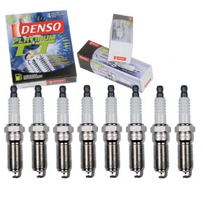 Sixity Auto 8 pc DENSO Platinum TT Spark Plugs compatible with Chevrolet Silverado 1500 5.3L 6.2L V8 2014-2017