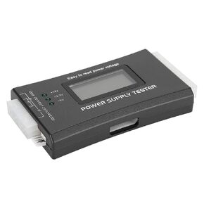 Computer ATX Power Supply Tester,ATX Power Supply Computer Host Inspection and Maintenance Tester Tool with LCD Display