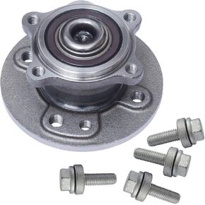 512304 Rear Wheel Bearing and Hub Assembly Compatible with 2002 2003 2004 2005 2006 Mini Cooper (to 04/2006) [4 Lug W/ABS]
