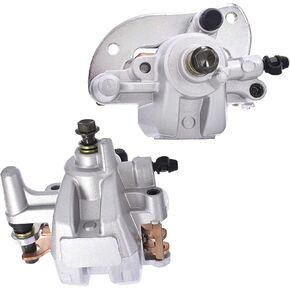 Front Left Right Brake Calipers with Pads Replacement for Yamaha 700 YFM700 3B4-2580T-02-00 3B4-2580T-01-00 3B4-2580U-01-00
