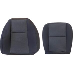 Driver Bottom & Top Lean Back Seat Cover Compatible with Chevy Silverado Tahoe Suburban Avalanche GMC Sierra Yukon 2007 2008 2009 2010 2011 2012 2013 2014