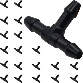 Universal Windshield Wiper Hose Connector T Connector (20 pcs)