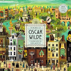 The World of Oscar Wilde 1000-Piece Puzzle – 19" x 27" Jigsaw That Will immerse You in The World of Oscar Wilde, Perfect for Book Lovers!