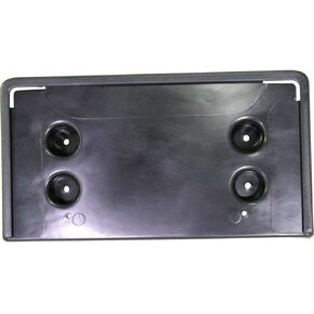 Front Bumper License Plate Frame Tag Mounting Bracket Holder Replacement for 2010-2016 Cadillac SRX Black Textured GM1068130 25776408