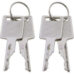 Solarhome 4pcs 6693241 D250 307852A1 6709527 714602 A77313 Ignition Key for Bobcat Skid Steer Loaders Mini Excavators