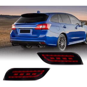 LED Rear Bumper Stop Brake Tail Lights for Subaru Impreza WRX Sti 2008 2009 2010 2011 2012 2013 2014 2PCS Lamp