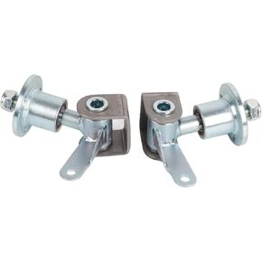 Wheel Hub Steering Knuckle Set,17mm 3 Stud Front Wheel Hub Bearing Flange Steering Knuckle Spindle for 5in Tires Go Kart ATV Quad Bike Center Hole Diameter 17mm 0.67in