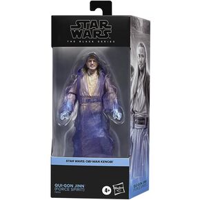 إصدار Qui-Gon Jinn Force Spirit بمقياس 6 بوصة | حرب النجوم: أوبي وان كينوبي | سلسلة حرب النجوم السوداء
