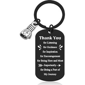 Boxing Thank You Keychain Gift Boxer Fans Gift Appreciation Keychain Gift for Boxing Coach Boxing Lovers Gift Retirement Jewelry Gift for Boxer Boxing Gloves Keychain Christmas Thanksgiving Gift