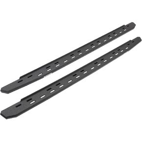 Go Rhino 69600087ST RB30 Slim Line Running Boards - 87" Long - Boards ONLY for 99-24 Ram, GMC, Ford, Toyota, Jeep, Chevrolet, Dodge (Crew Cab Pickup - Leaf)