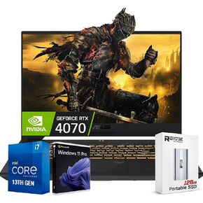ASUS 2024 TUF 15.6 i7 RTX 4070 Premium Gaming Laptop, 13th Generation Intel 10-Core i7-13620H, 16GB DDR5 RAM, 1TB PCIe 4.0 SSD, RGB Backlit Keyboard, Thunderblot 4, Win11 PRO, W/Portable SSD