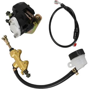 labwork Rear Brake Caliper Hose Assy and Master Cylinder Replacement for Yamaha Blaster 200 YFS200 2003-2006 5VM-2583V-00-00