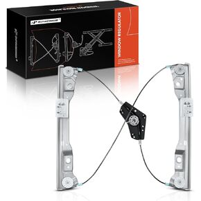 A-Premium Electric Power Window Regulator Without Motor Compatible with Jeep Grand Cherokee 2011-2021 & Dodge Durango 2011-2021, Front Right Passenger Side