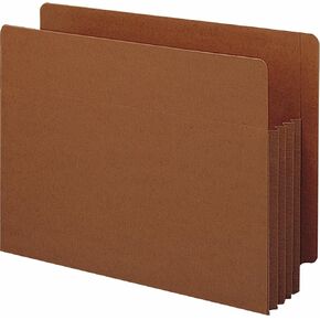 Smead End Tab TUFF® جيب ملف، علامة تبويب مستقيمة معززة، توسيع 3-1/2 بوصة، مجمعة Tyvek®، حجم حروف عريض للغاية، ريدروب، 10 لكل صندوق (73780)