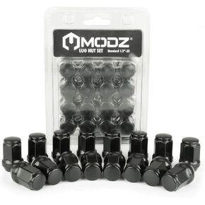 MODZ Standard 1/2"-20 Closed End Golf Cart Wheel Lug Nuts. Set of 16 for EZGO and Club Car Golf Carts